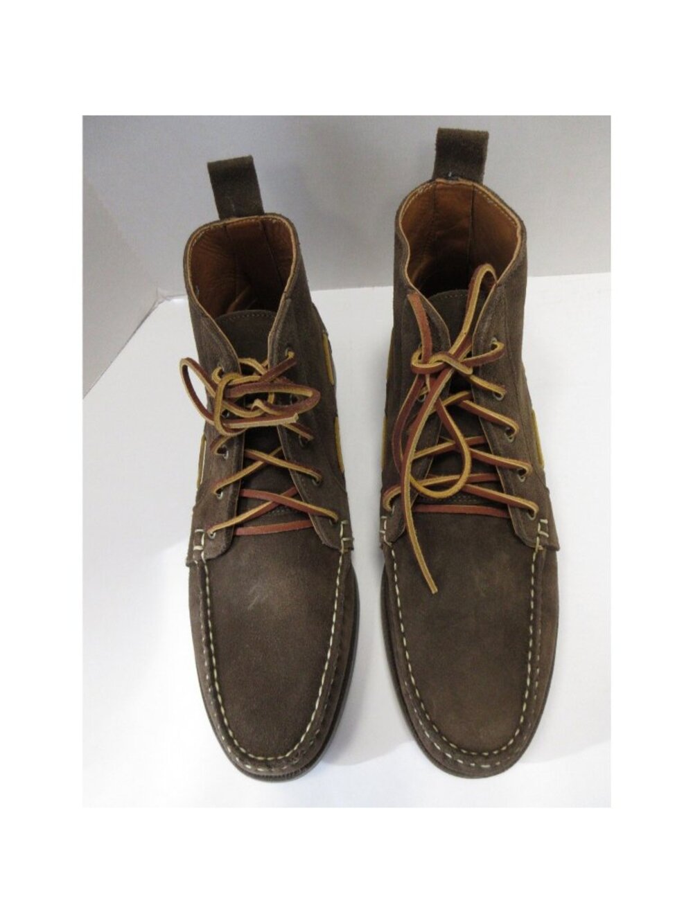 Mark McNairy Boots 11.5 Tahoma Chukka Suede Leather Moc Toe England